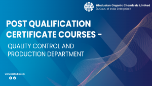 Post Qualification Certificate Courses in Quality Control and Production Departments
